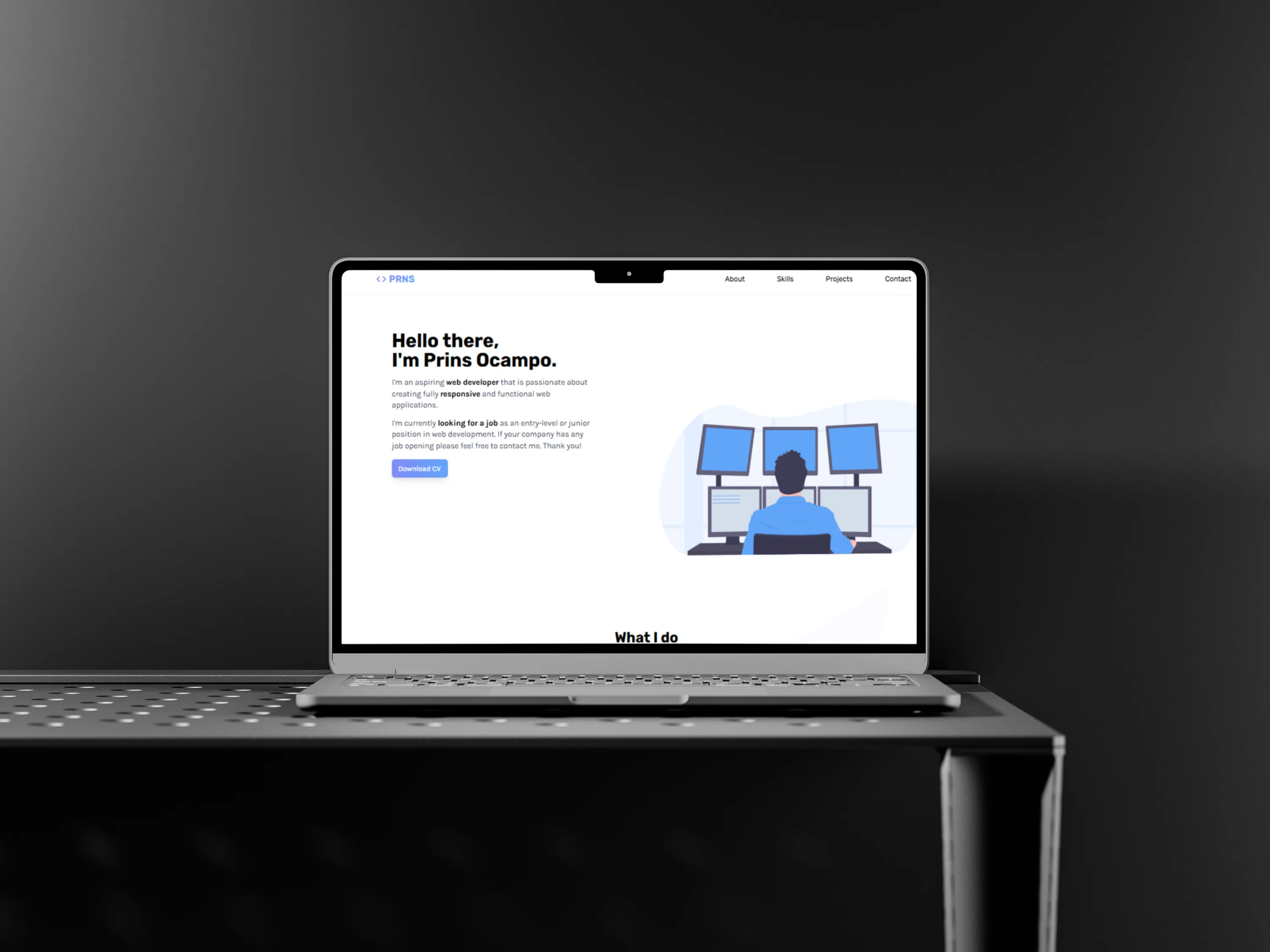 Portfolio Website V1